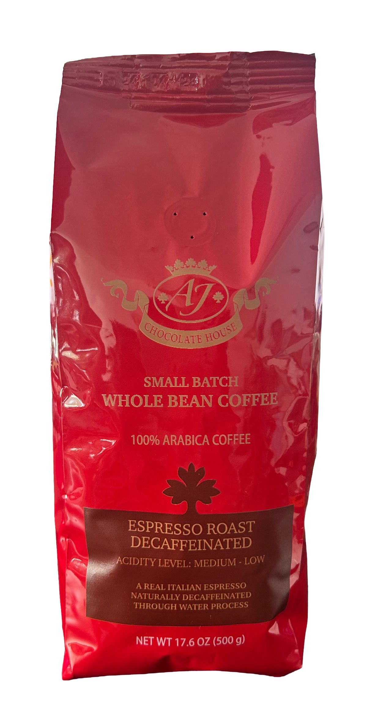 WHOLE BEAN ITALIAN ESPRESSO ROAST DECAF