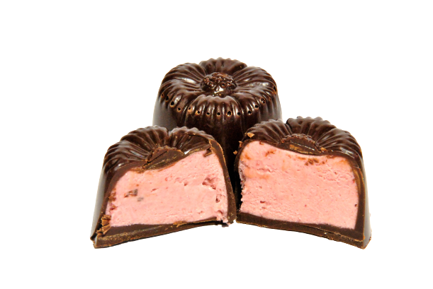 DARK CHOCOLATE WITH STRAWBERRY 12G