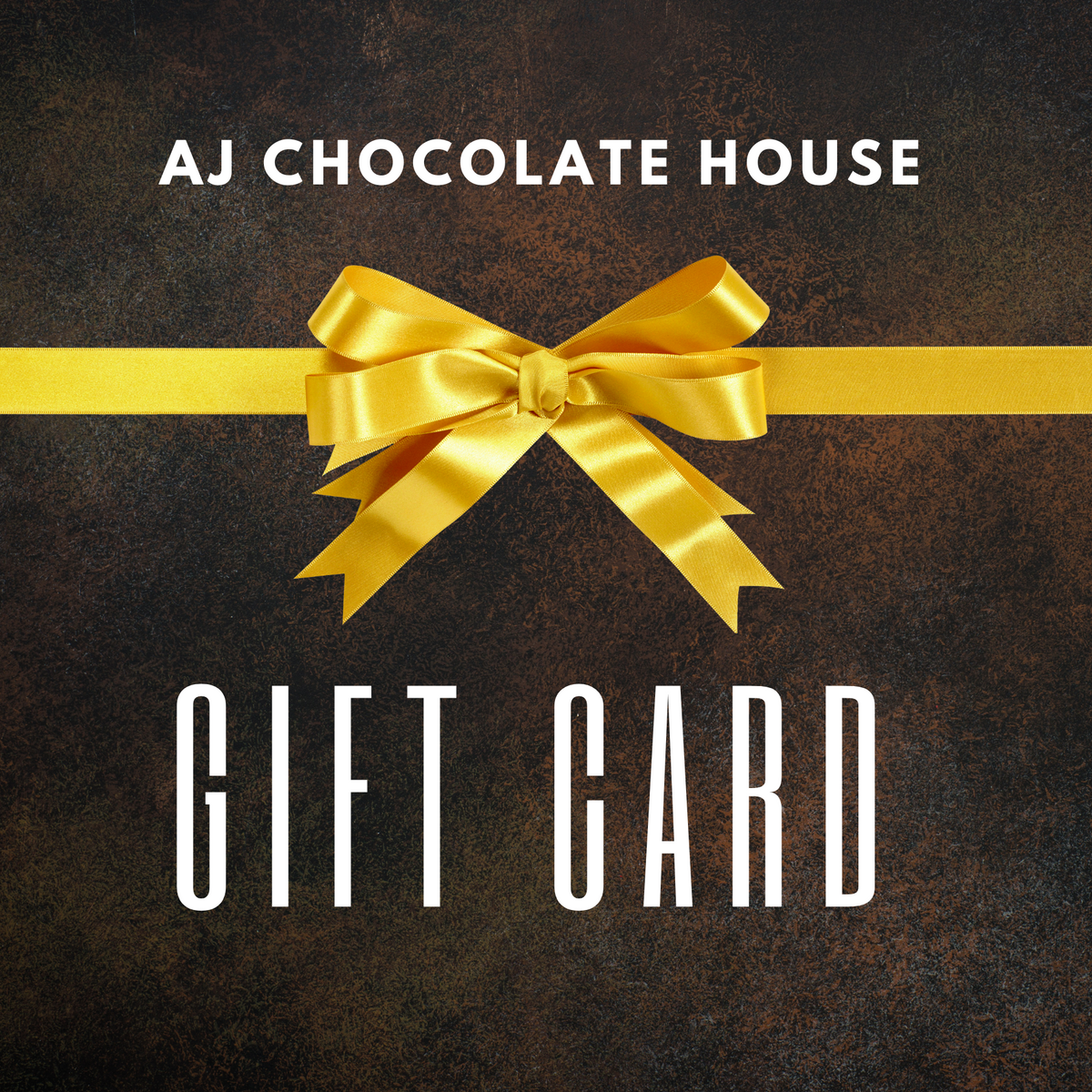 AJ Chocolate House Gift Card