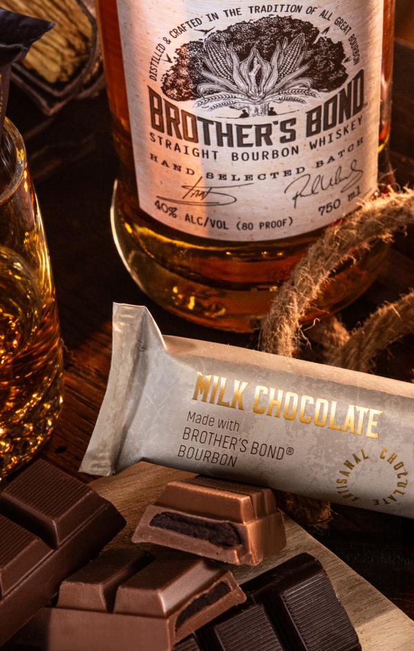 BROTHER'S BOND® MILK CHOCOLATE BARS (4-PACK)
